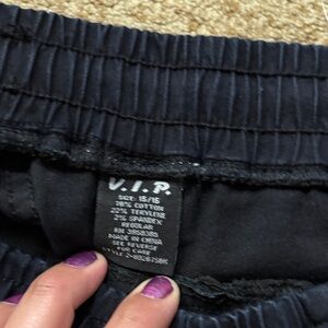 V.I.R. Black Cuffed Pants(15)-Like New -11$